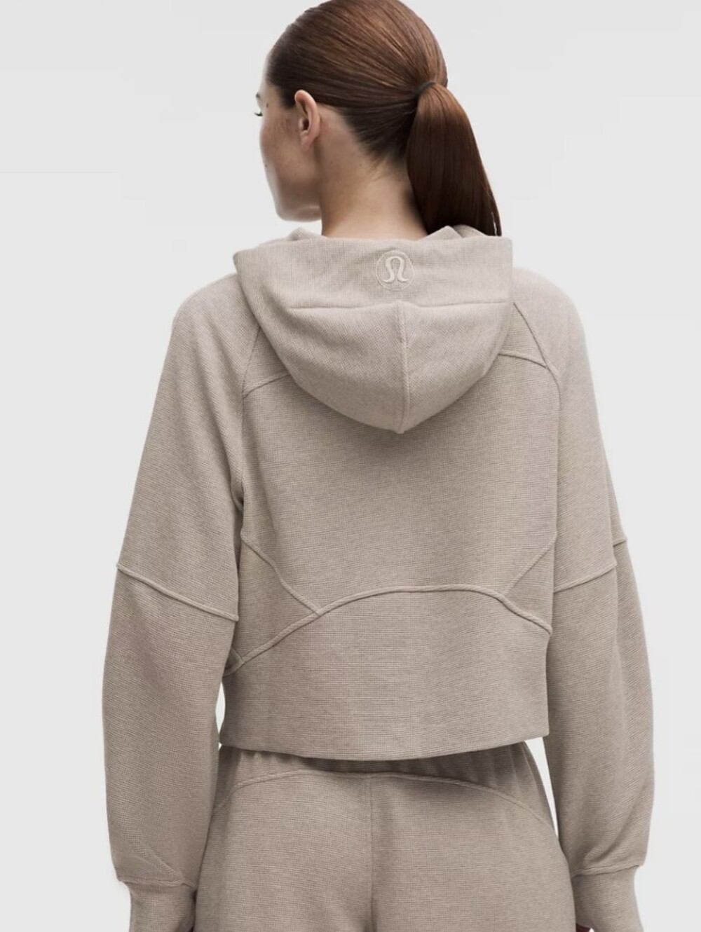 Lululemon Scuba Oversized Full-Zip Hoodie In Waffle - Picture 1 of 4